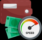 Payout speed